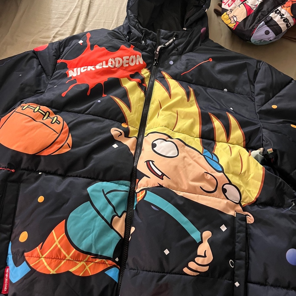 Members only puffer coat